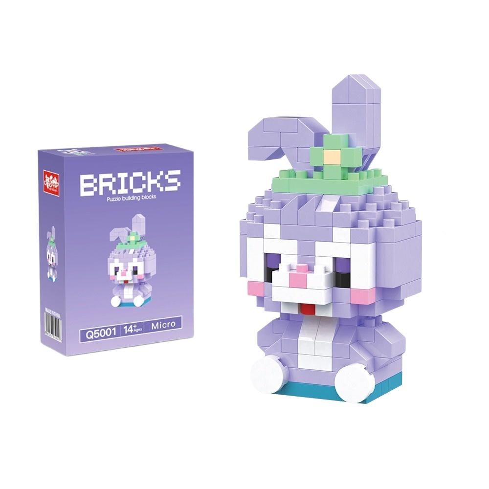 Zootopia Small LinaBell Building Blocks Judy Nick Model Donald Duck Education Lotso Toys Mickey Mouse For Kids Birthday