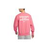 Nike solid color crewneck casual long-sleeve sweatshirt for men college style