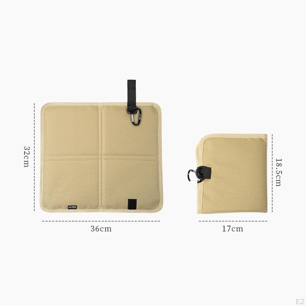 Campingmatte Oxford-Gewebe Bequem Vielseitig Geschenke Wasserdicht Sitzkissen Zubehör zum Angeln