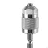 3 Jaw Keyless Chuck Hex Shank Three Aluminum Alloy Screwdriver Adapter Converter