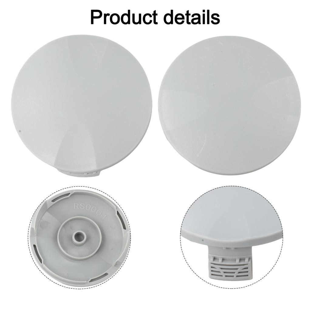 2/6 Piece Spool Cover Set For RLT Trimmers RLT4027 RLT4125 RLT5027 RLT6030 Reliable ABS Material Replacement