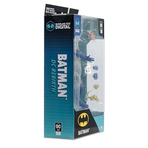 McFarlane Toys - DC Direct Batman (DC Rebirth) 7-inch Action Figure with Digital Collectible