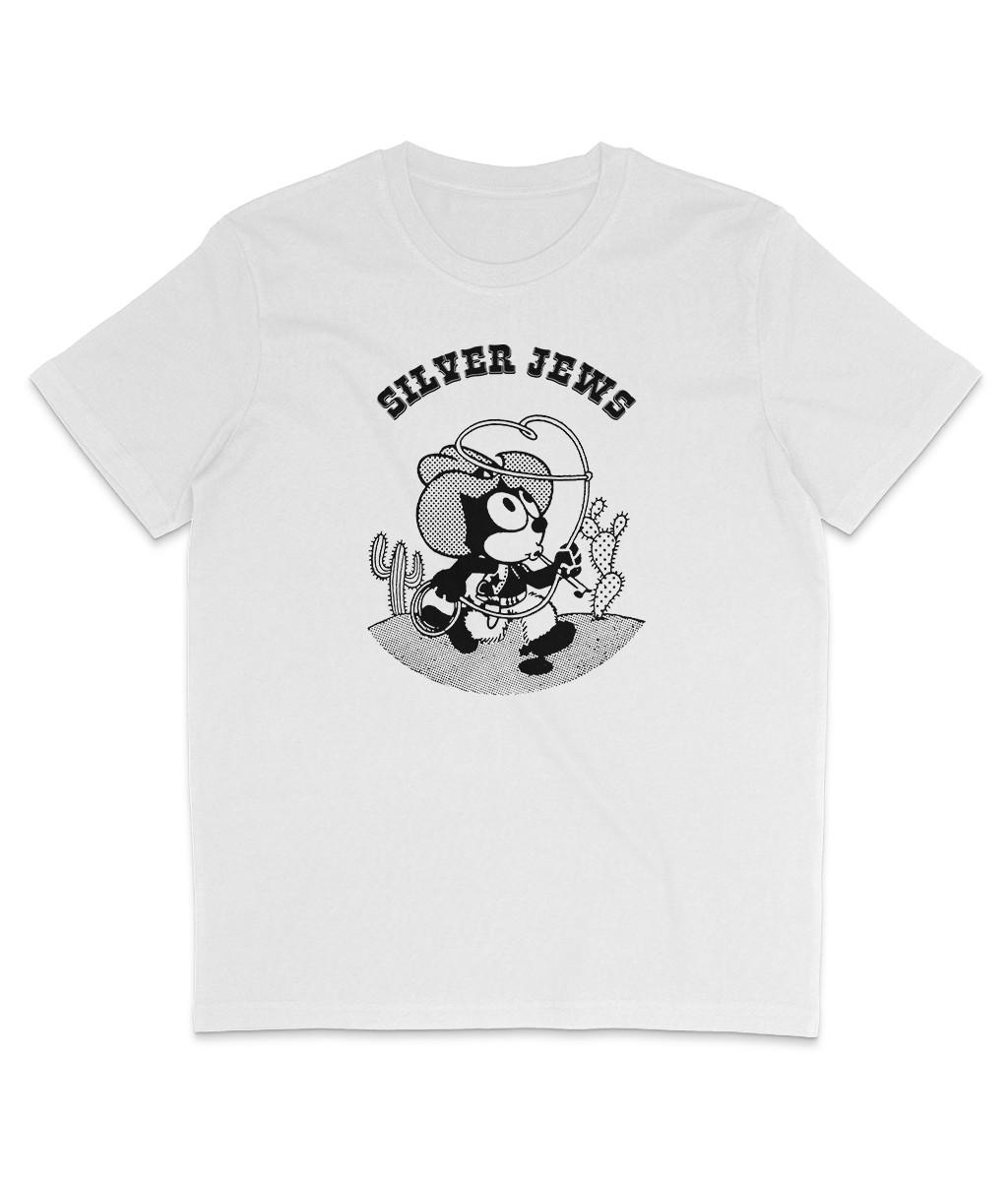 Silver Jews - Felix - Organic T-Shirt Mens Womens Tees Top - David Berman - Drag City - Indie L