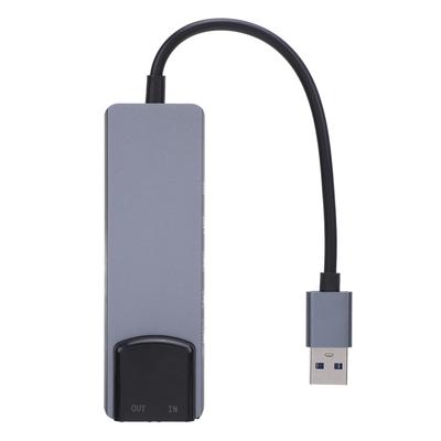External Sound Card Mixing Support Optical Input Output 5.1 7.1 Channel Noise Reduction USB Sound Card Adapter for Win