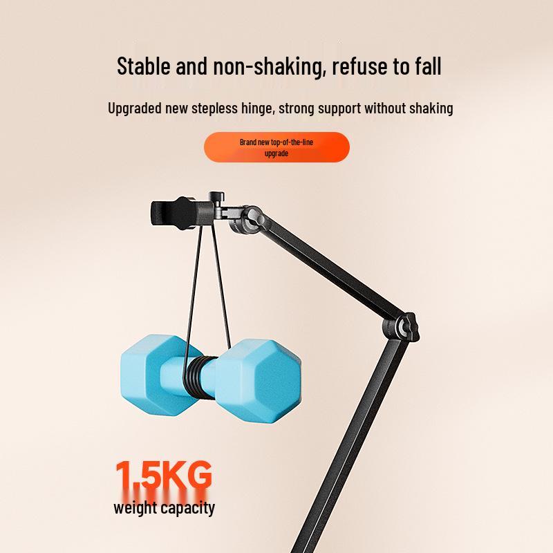 360° Rotating Stand: Floor Mobile Streaming & Overhead Tablet Shooting Support