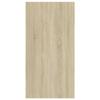 VidaXL Meuble TV Chêne sonoma 30,5x30x60 cm Bois d’ingénierie 803332