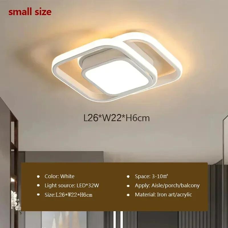LED Aisle Ceiling Light Body Sensor Ceiling Lamp 36W 32W Bacony Entryway Closet Cloakroom Led Ceiling Lighting Fixtures Lustre