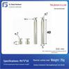 Acrylic Photo Frame with Adjustable Stainless Steel Stand