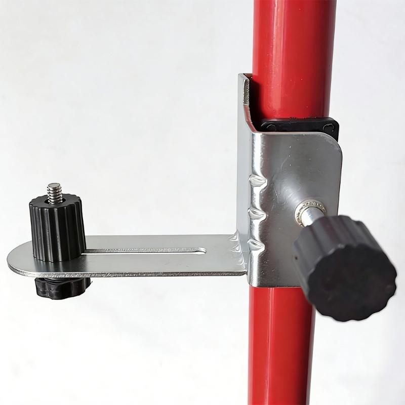 652F Adjustable Lasering Level Tripod Mount with Multiple Angled Rotation and Height Adjustment for Construction and Renovations