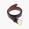 Alden Gold Buckle Calf Dress Belt Dark Brown Ade1m80002a51