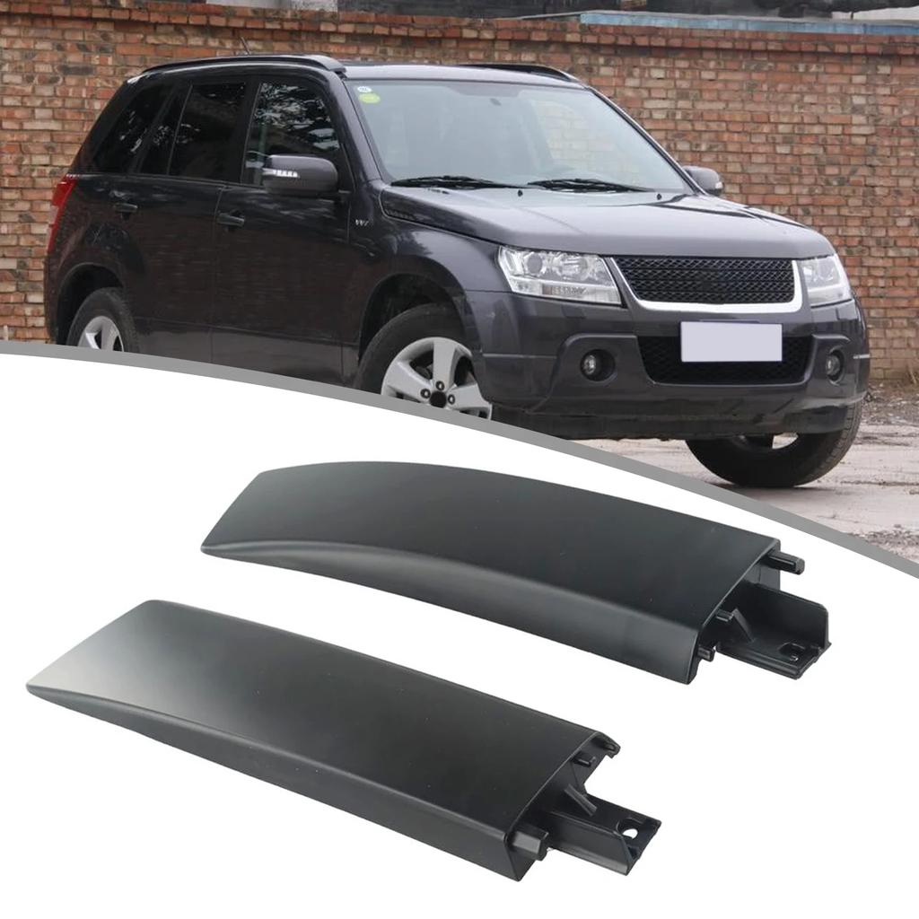 2 Stück Dachträgerleiste vordere Endkappe links & rechts für Suzuki Grand Vitara 06-15 Dachständer vordere Endabdeckung 78215-65J10-5PK