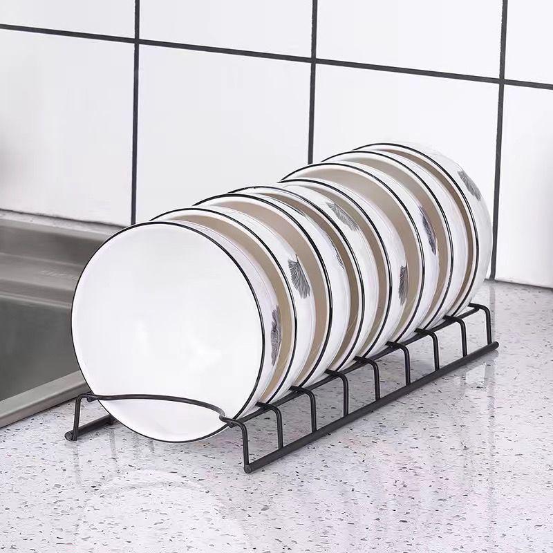 Stainless Steel Dish Rack with Utensil Holder for Kitchen Storage
