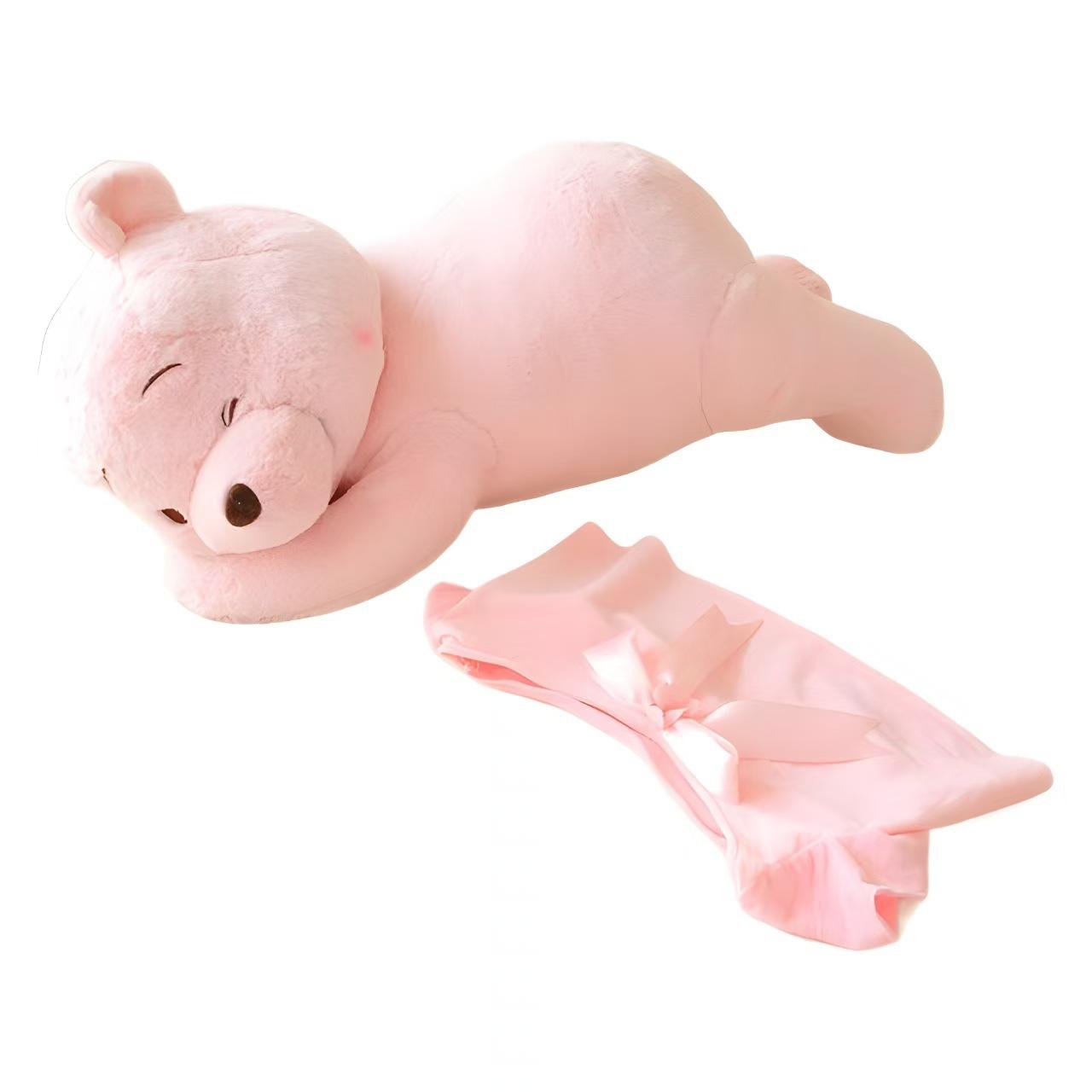 

Милая кукла Сакура Виагра Медведь Розовая Плюшевая игрушка Винни Пух Подарок для девочек Большая кукла кукла 40cm