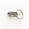 20Pcs Key Fob Hardware, 1 Inch Keychain Key Fob Hardware for Wristlet Keychain