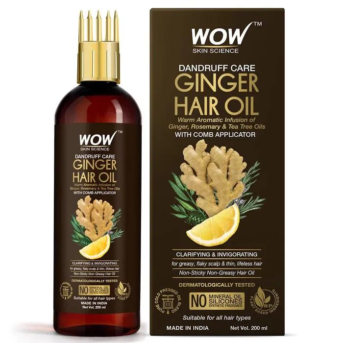 

WOW SKIN SCIENCE ИМБИРНОЕ масло для волос