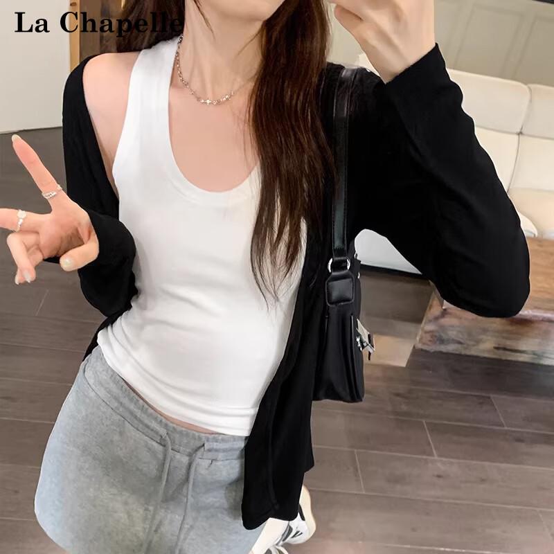 La Chapelle Women s Loose Thin Knit Cardigan XL