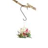 Set of 3 Large 30cm S-Hooks, Stainless Steel, with a Maximum Weight Capacity of Approximately 13kg, Perfect for Hanging Plants, Bird Feeders, Baskets,