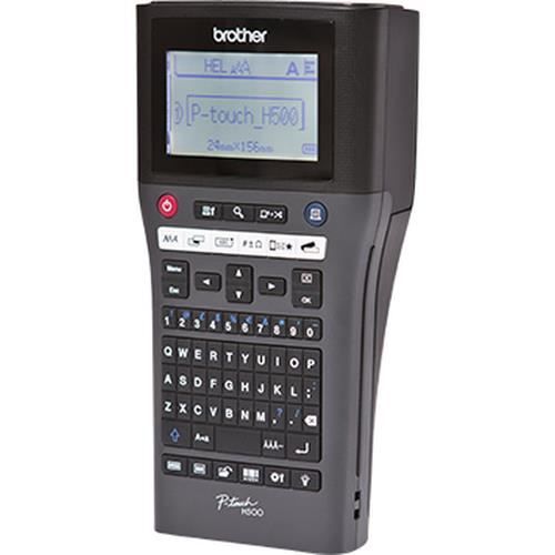 Brother PT-H500, 180 x 180 DPI, 30 mm-sec, 1,8 cm, 2,4 cm, LCD, 3 lignes