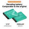 PALO 1400mAh NP-50 NP 50 Aparat Akumulator Do Fujifilm FinePix XF1 F200EXR F100fd XP100 XP170 X10 X20 XP200 F70EXR + Ładowarka LED