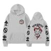 Bad Omens Tour Concert Hoodie Rock Band Hip Hop Punk Hoodie Vintage Unisex Men Vintage Graphic Tops Oversize Clothing