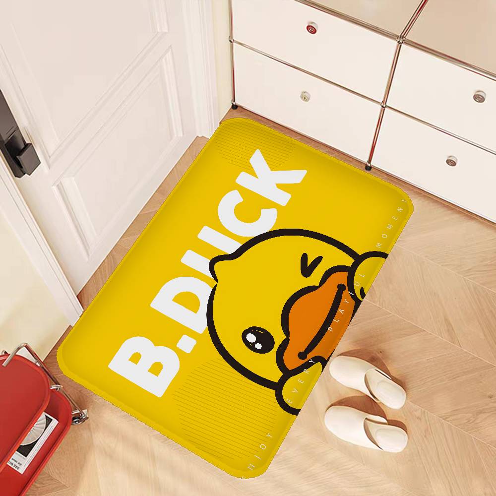 B-B.D-Duck CARTOON Kitchen Mat Kids Room Bedroom Decoration Balcony Anti-Slip Doormat Living Room Alfombra