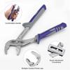 Universal Adjustable Pipe Wrenches Large Opening Pliers For 8Inch Water Pump Pliers Bathroom Wrench Plumbing Pipe Wrench