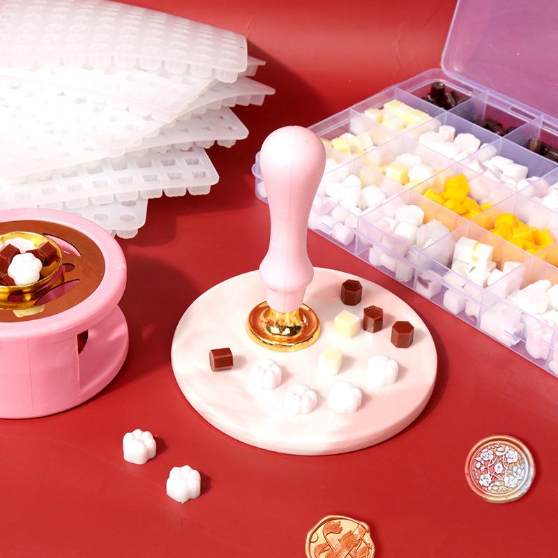 DIY Pellet Recycling Form Aromatherapie Kerze Form Emaille Wachs Pellet Form Selbst gemacht Farbabstimmung