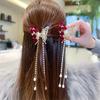 Shark Crab Clips Girls Hairpin Hair Accessories Korean Women Crystal Simple Hair Clip Butterfly Pearl Tassel Hair Clip