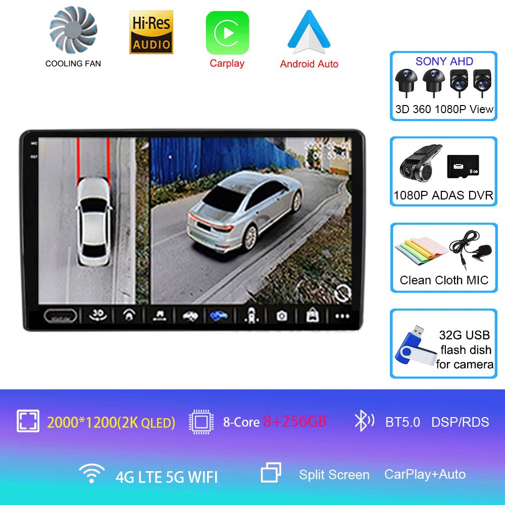 Car Radio Android 14 For Fiat Ducato 3 2006-2022 For Peugeot Boxer 2 2006-2022 For Citroen Jumper 2 2006-2022 Multimedia Stereo