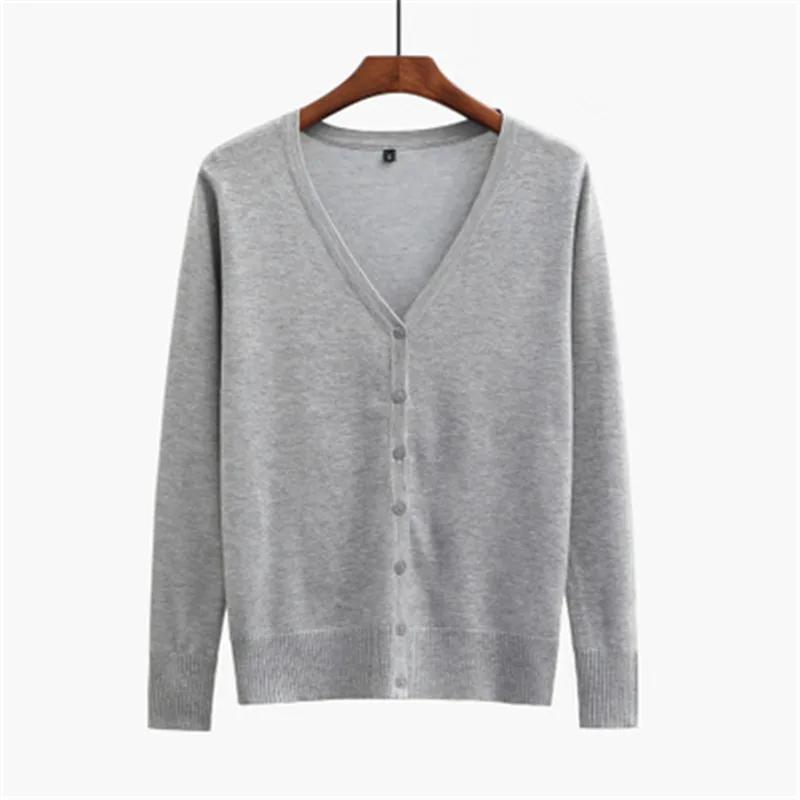 

Однотонные вязаные кардиганы оверсайз, женские куртки, пальто, повседневные топы с длинными рукавами и v-образным вырезом, свитера, красные, черные XXL 3XL 4XL 5XL 4XL серый