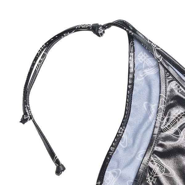 Vivienne WeStwood SS25 Women S Logo Pattern Bikini Swimwear J0098 N401