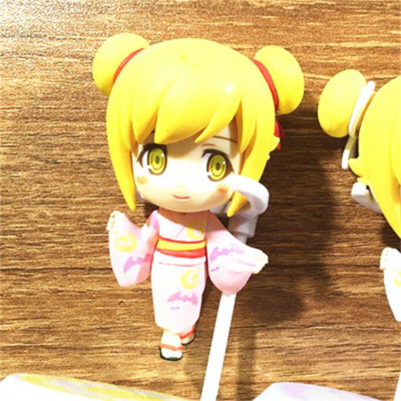 Anime Peripherals Q Version Oshino Shinobu Various Styles Action Figure Collect Desktop Ornament Model Toy