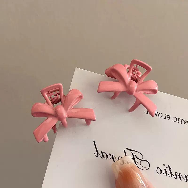 

Принцесса конфетная заколка-бантик: Милая корейская боковая заколка для женщин