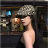 Leopard Print, Hat, Women, Autumn and Winter, Personalized Beret, Retro Ducktongue Hat, Women, Traveling, Fashionable Design