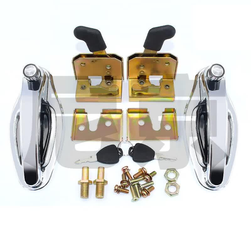 Vehicle Door Handle and Lock Assembly
