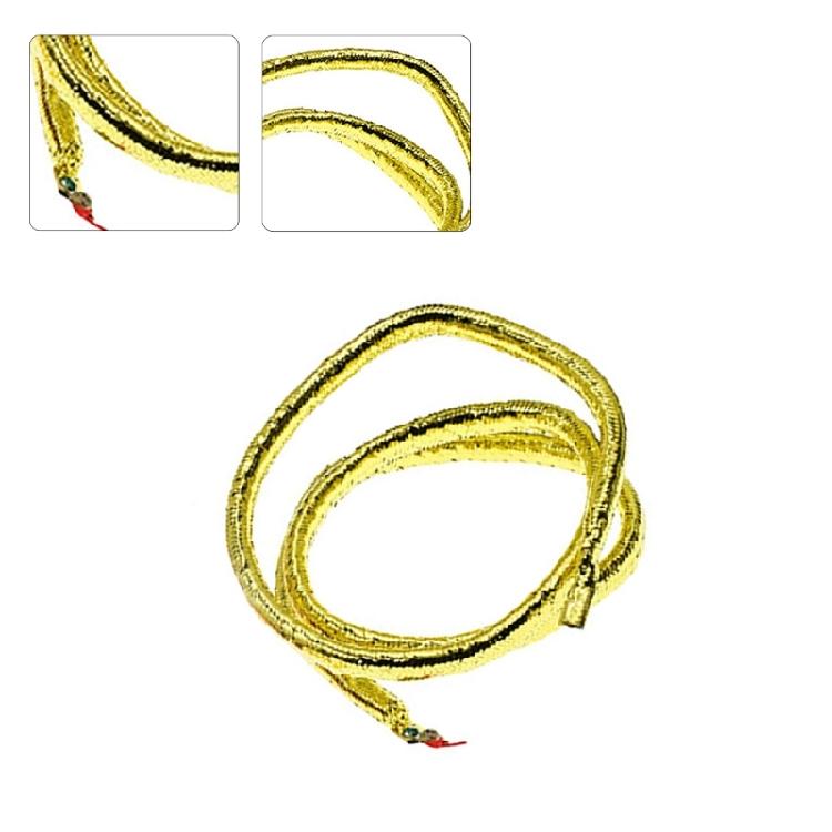 Fashionable Egyptian Queen Headpiece with Golden Snake Cosplay Perfect for Party