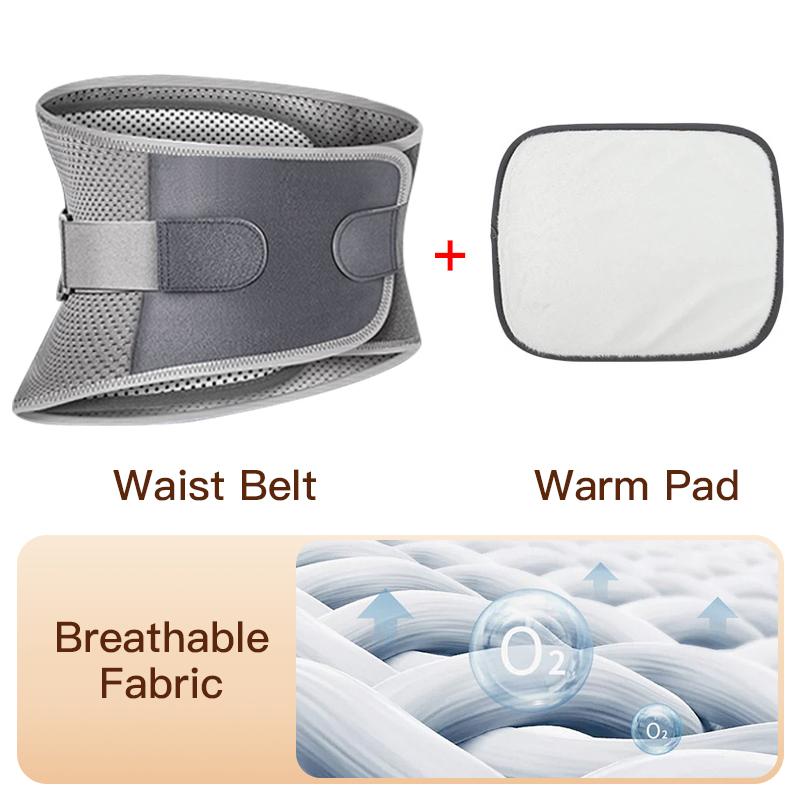 Lower Back Bracket Anti-sliding Waist Waist Support Adjustable Breathable Waist Trainer Molding with Men's and Women's Gym Pain