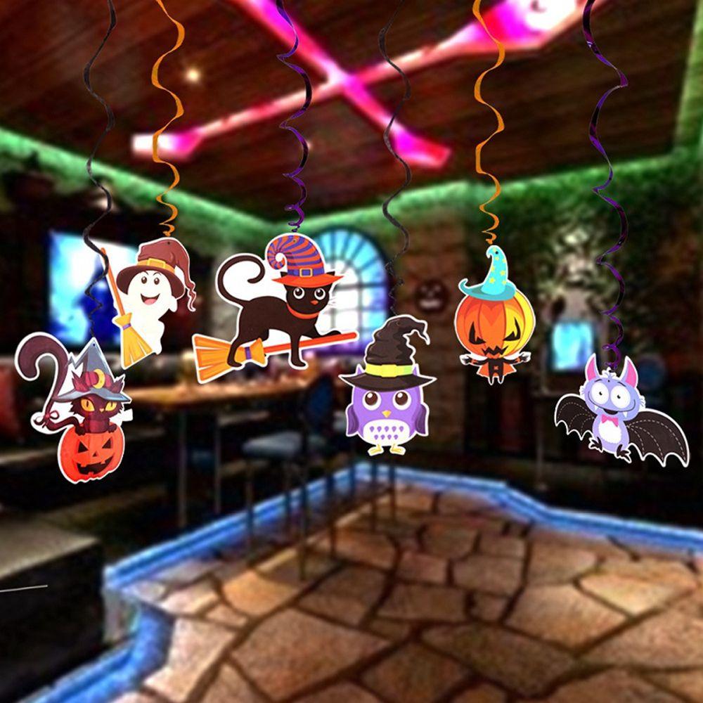 Festival  Ornaments Ceiling Hanging Swirl Halloween Decoration Party Supplies Streamers Spiral