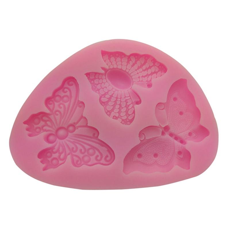 

Butterfly Shaped Fondant Cake Mold Silicone Mold Soap Mould Bakeware Baking Cooking Tools