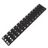 Thread Checker 28 Hole Metric Standard Board Metal Commonly Used Nut Screw Identifier Gauge Black