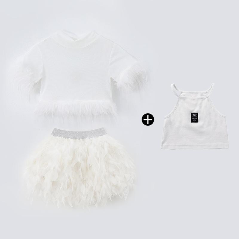 Jazz dance costume girls June 1 children's stage costume catwalk kpop girl group sequins sweet cool dance costume summer