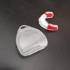 AONFIT Fitness Martial Arts Boxing Basketball Rugby All Sports Children Junior Mouthpiece (White/Red)