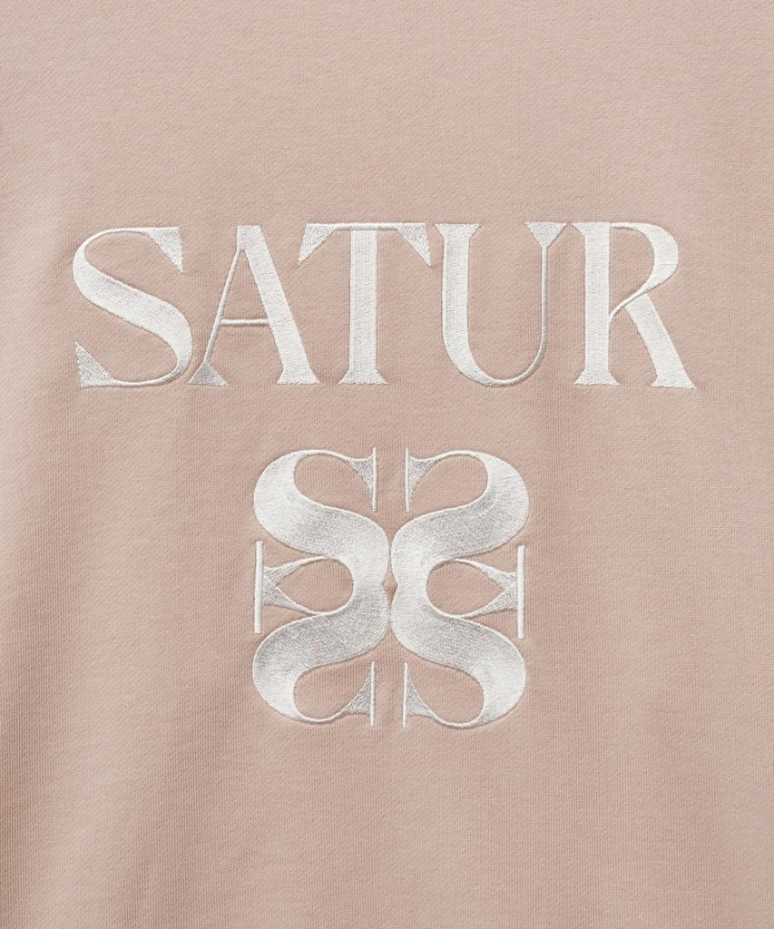 Seteo Classic Logo Sweatshirt Light Pink