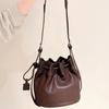 Spring and Summer Niche Yunshu Small Bucket Bag, Casual Versatile, Single Shoulder Crossbody, Drawstring Bucket Bag, Commuting Small Bag