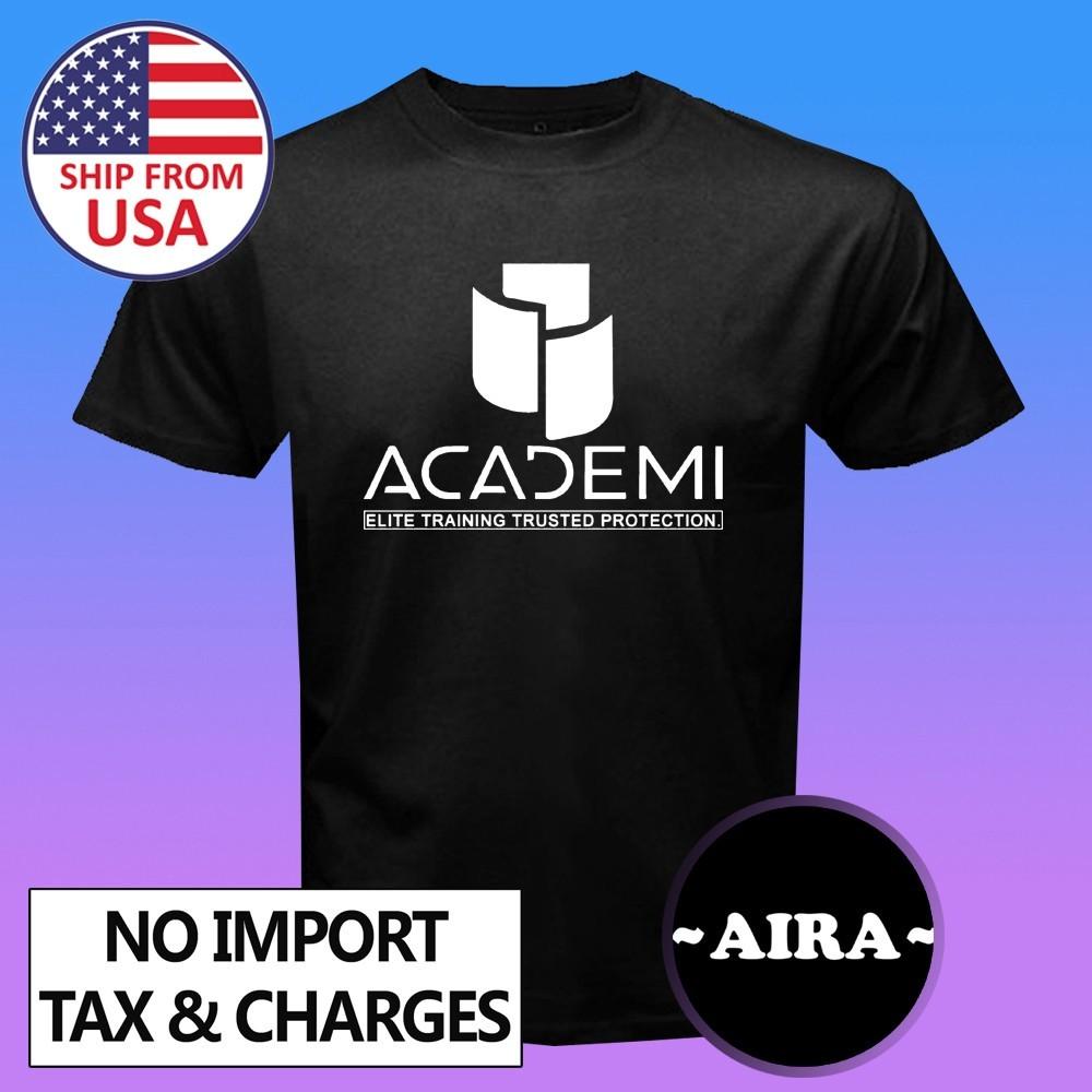 Academi Blackwater Elite Training Men s Black Size S-5XL S