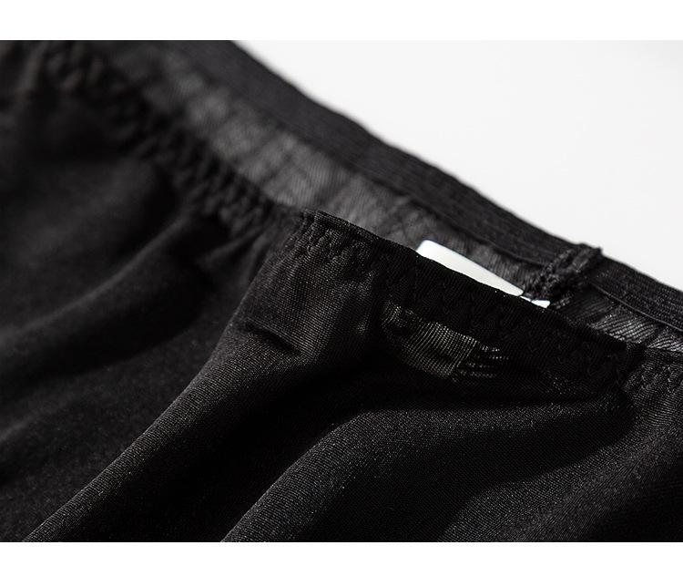 Tangge Damen Hüftslips aus Seide: Atmungsaktiv, Feuchtigkeitsableitend, Nahtlos, Dünner Dreiecksslip