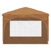 Pop Up Party Tent 290 X 290 X 245 Cm Beige