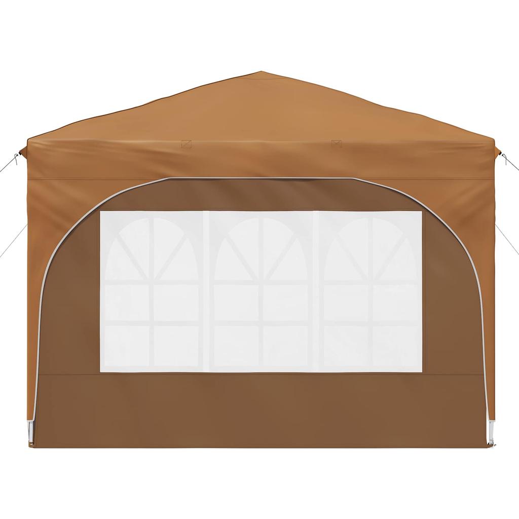 Pop Up Party Tent 290 X 290 X 245 Cm Beige