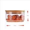 1Pcs Heat Resistant Glass Bowl Stackabe Round Fruit Salad Bowls Clear Kitchen Food Storage Container Salad Bowl Tableware