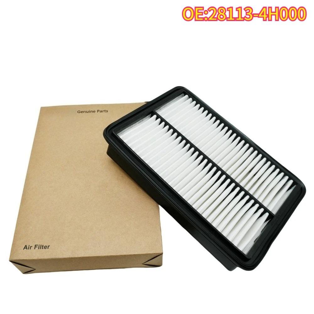 High quality New For 28113-4H000 Car Engine Air Filter Spare Part  Mini Bus H1 go / travel 2011  H-1 Wagon 2.4L